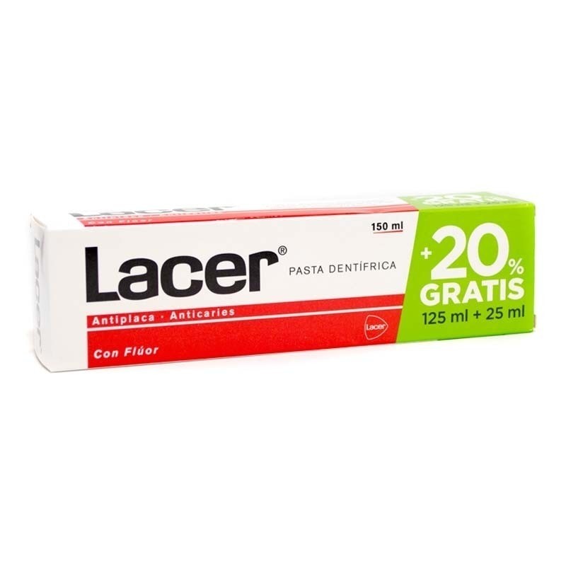 Lacer Pasta 125ml +20% GRATIS